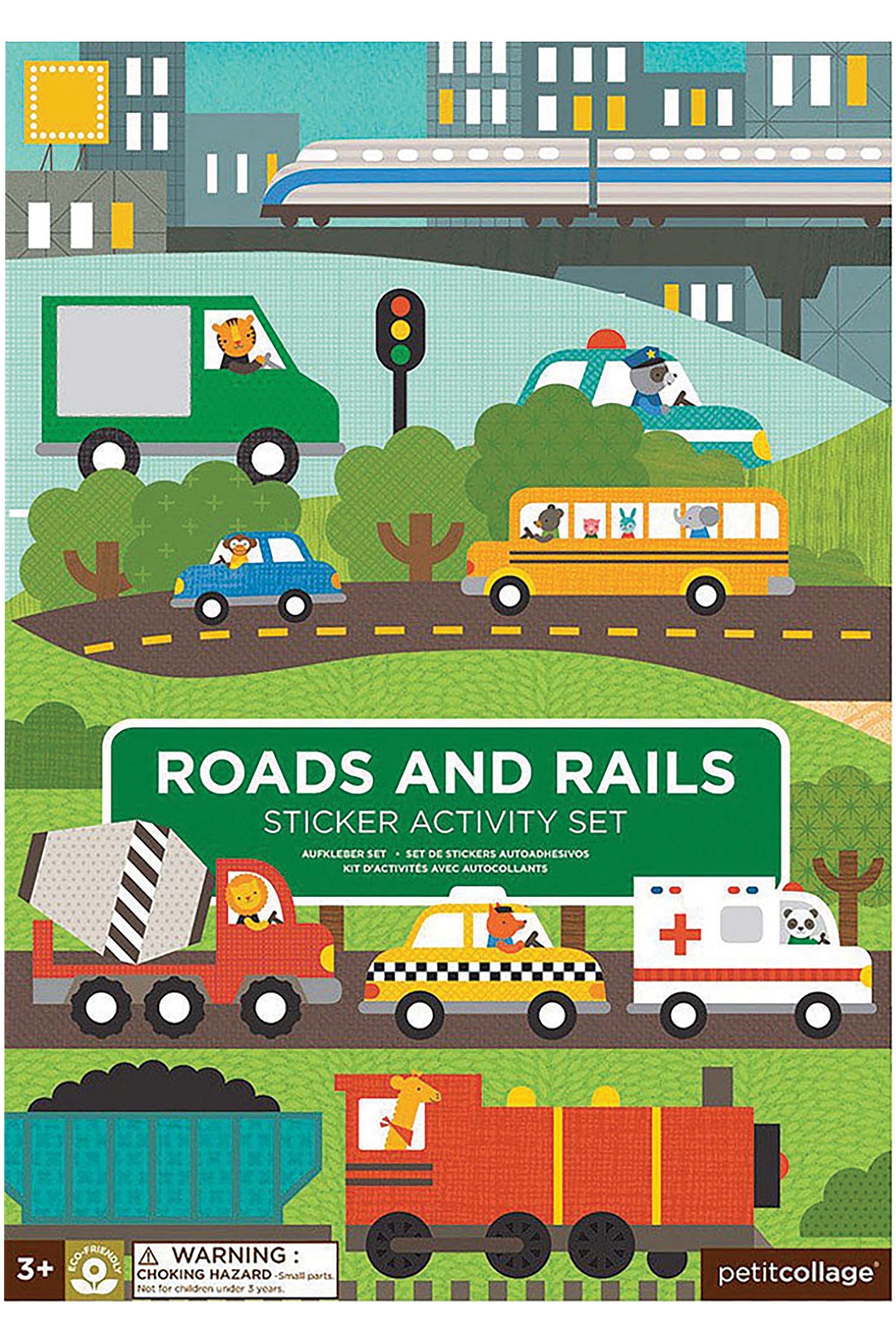 Sticker Activity Set ­ Roads + Rail