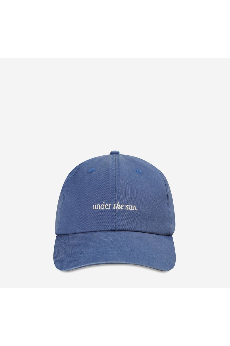 Status Anxiety - Under the Sun Logo Cap - French Blue