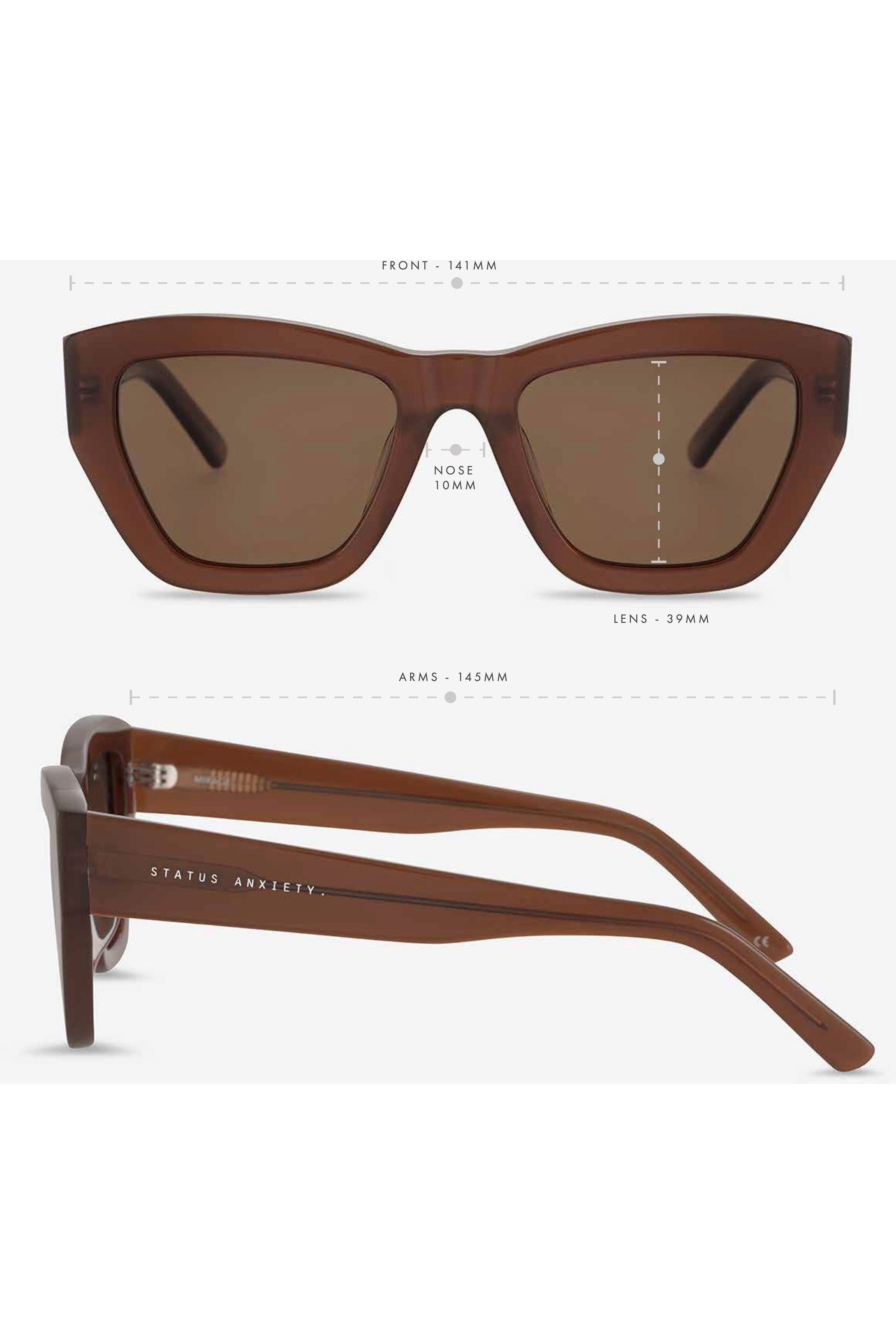 Status Anxiety - Mirage Sunglasses - Brown