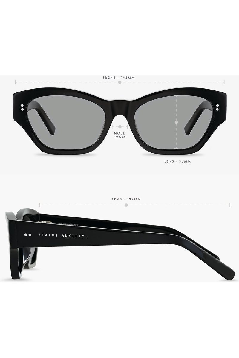 Status Anxiety - Otherwordly Sunglasses - Black