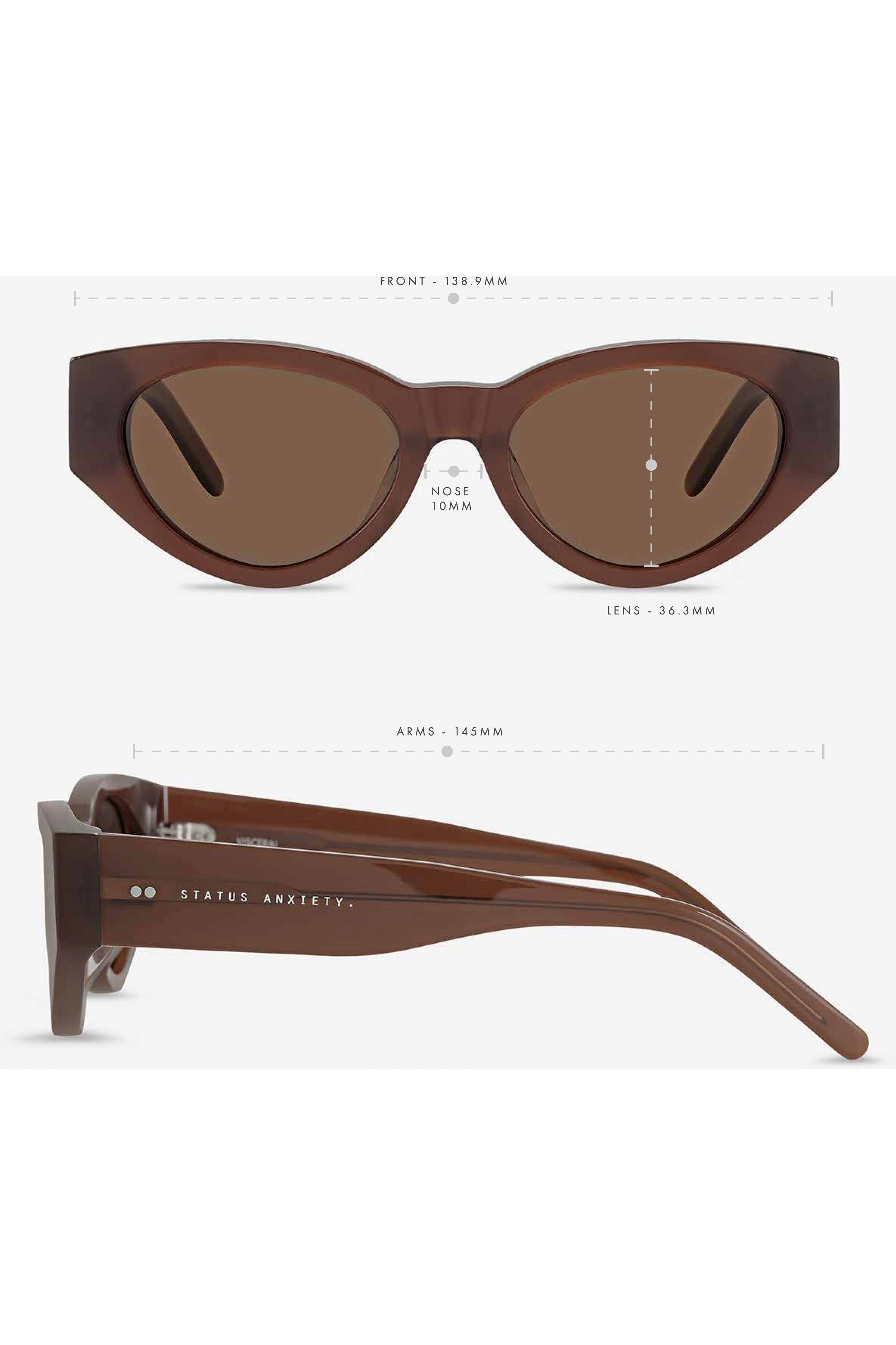 Status Anxiety - Visceral Sunglasses - Brown