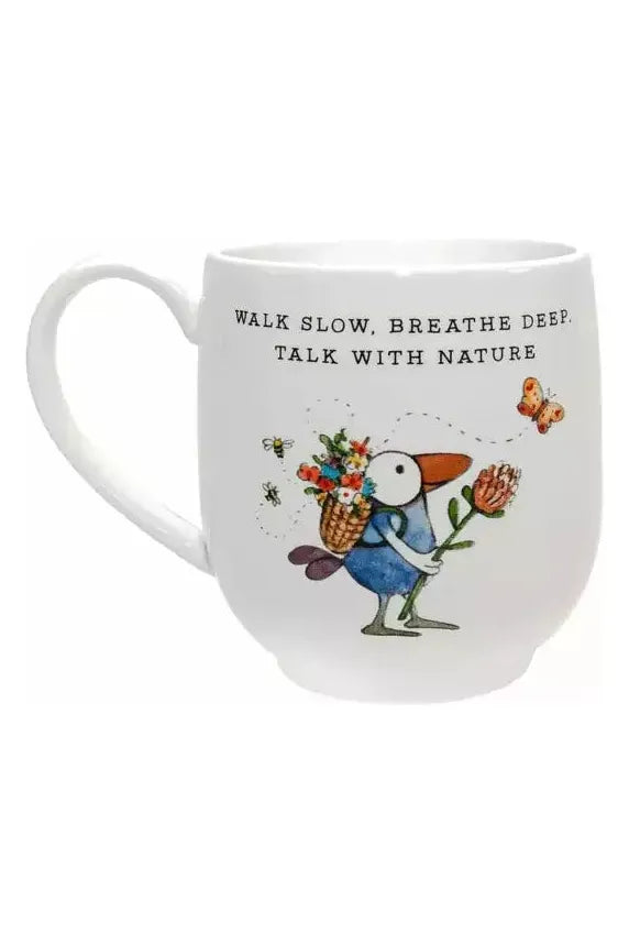 Twigseeds Mug - Walk Slow, Breathe Deep, Talk with Nature