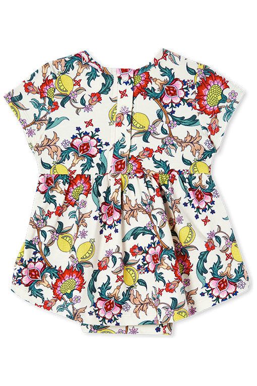 CITRUS FLORAL BABY DRESS