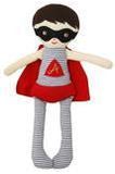 Large Superhero Doll - Grey/Red