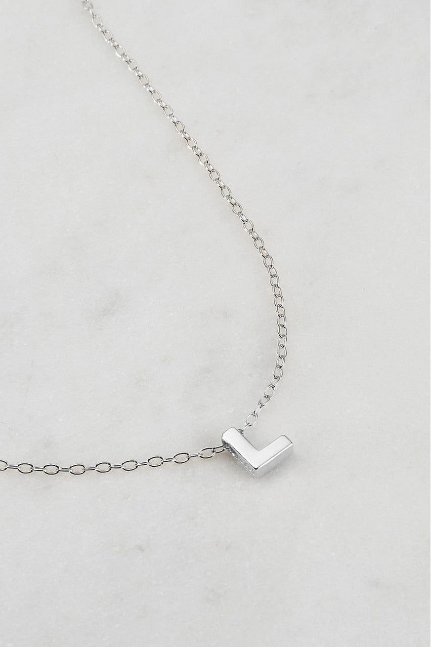 LETTER NECKLACE  - L