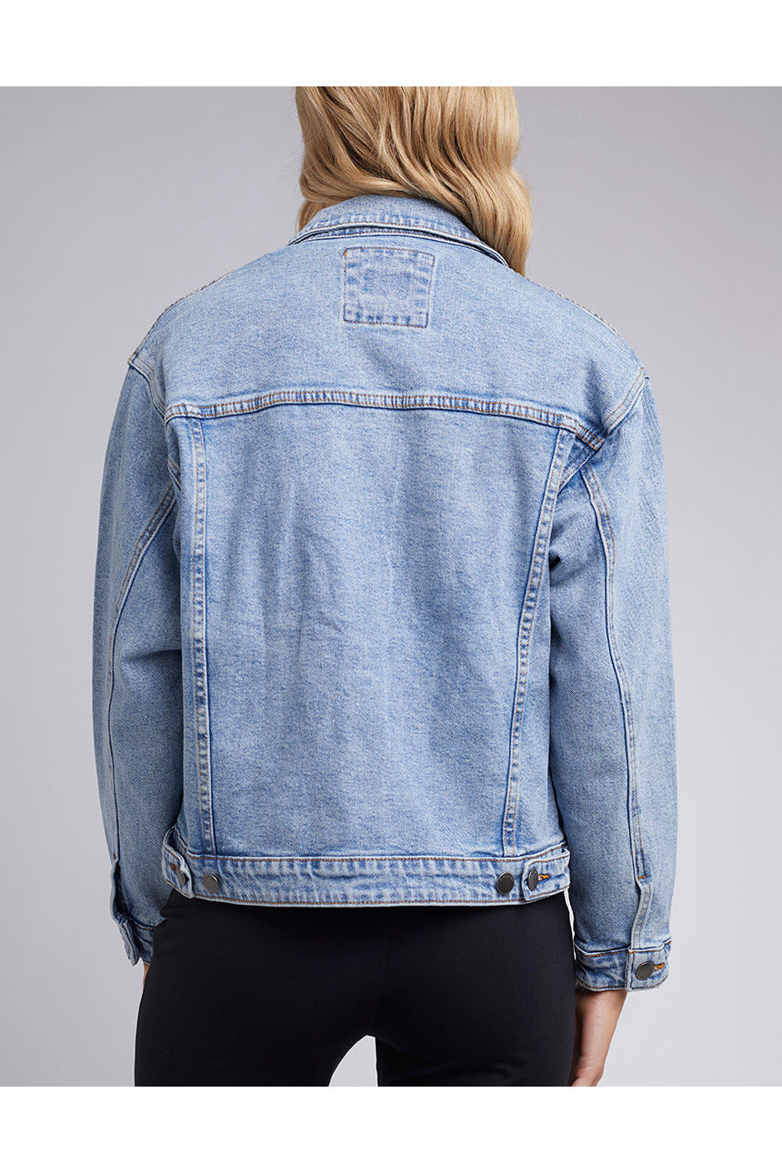 FINLEY DENIM JACKET - LIGHT BLUE