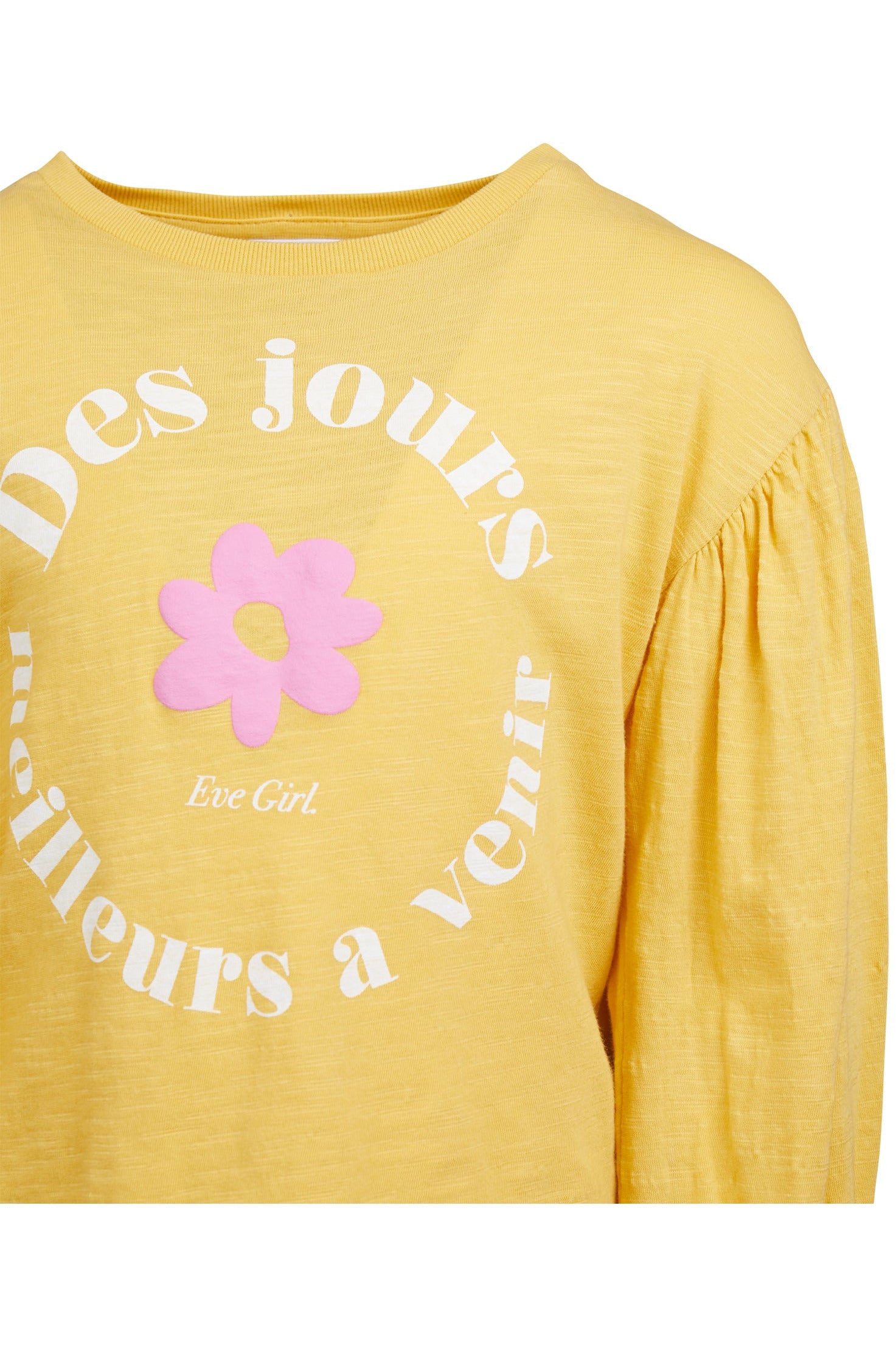 BETTER DAYS L/S TEE - MUSTARD