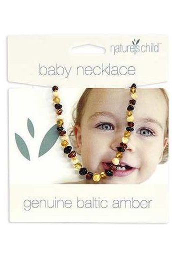 Nature's Child Amber Necklace - Mixed