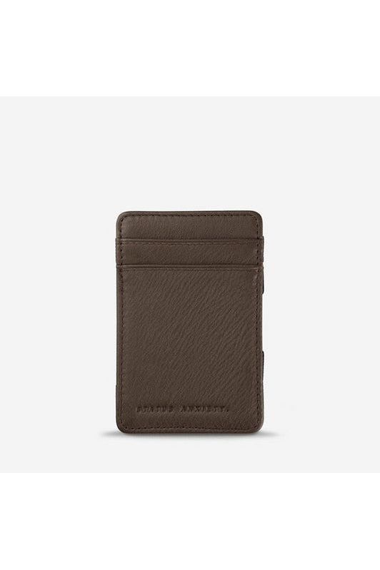 Status Anxiety - Flip Wallet - Chocolate