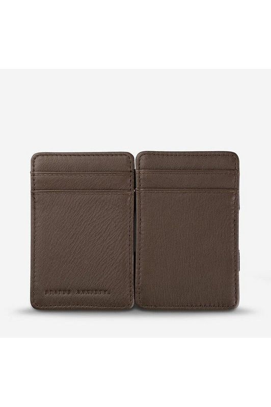 Status Anxiety - Flip Wallet - Chocolate