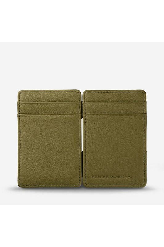 Status Anxiety - Flip Wallet - Khaki